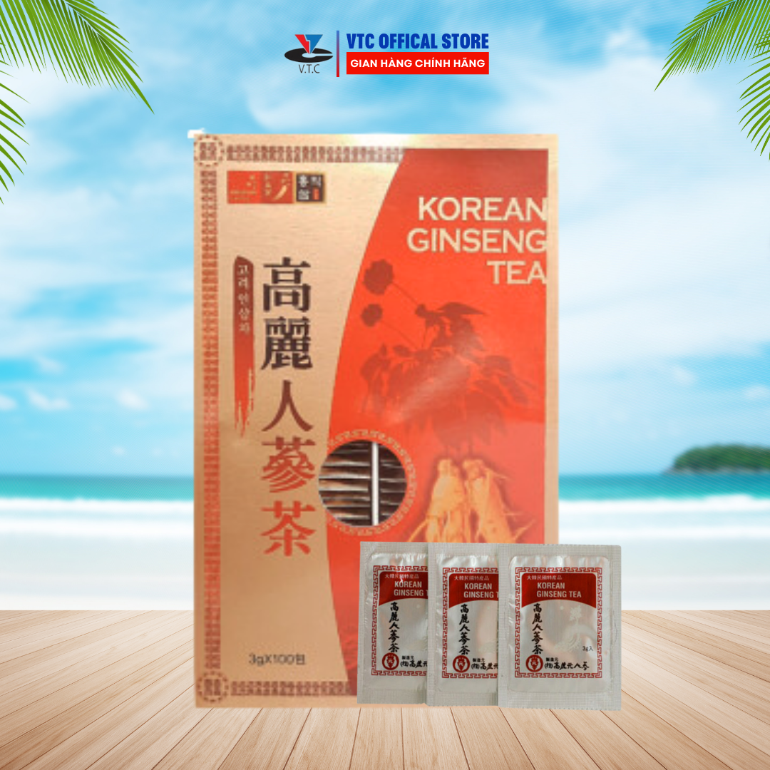 Trà Sâm Hàn Quốc Korean Ginseng Tea - Hộp 100