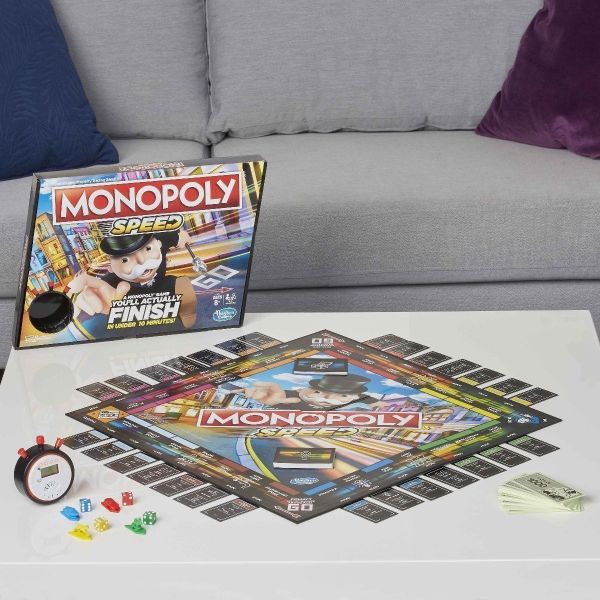 Đồ chơi cờ tỉ phú Monopoly - MONOPOLY SPEED - Đường Đua Tốc Độ E7033