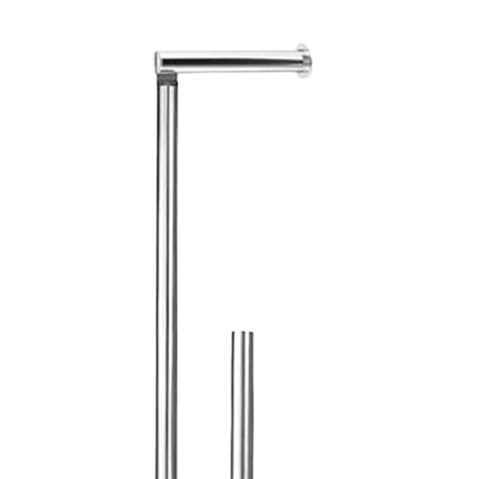 Free Standing Tissue Roll Holder Farmhouse Industrial Toilet Paper Dispenser