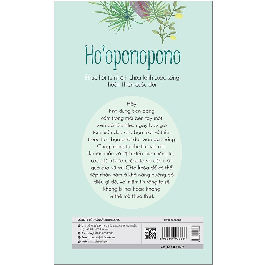 Sách - Ho’oponopono - Phục hồi tự nhiên, chữa lành cuộc sống, hoàn thiện cuộc đời