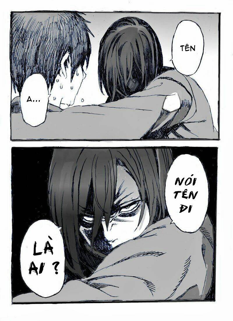 tấn công người khổng lồ - doujinshi eren x mikasa chapter 7 4