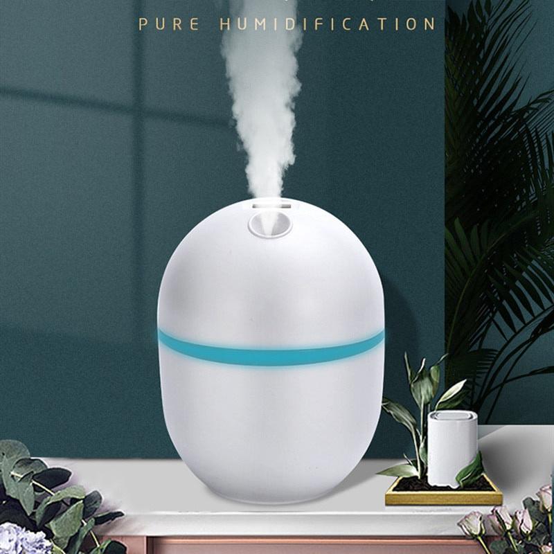 1pc Mini Portable Ultrasonic Air Humidifer 200ML Aroma Essential Oil Diffuser USB Mist Maker Aromatherapy Humidifiers for Home