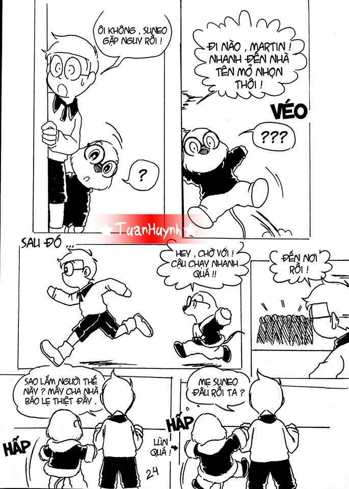 doraemon fan-made : nobita và cuộc phiêu lưu đến hòn đảo bị mất chapter 3 6