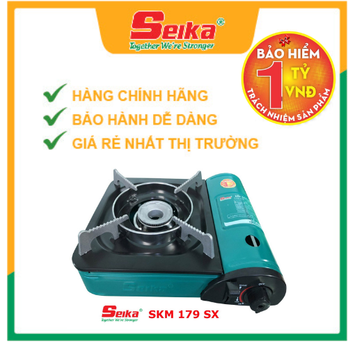 Bếp Gas Mini SEIKA  SKM 179 SX - Hàng Chính Hãng