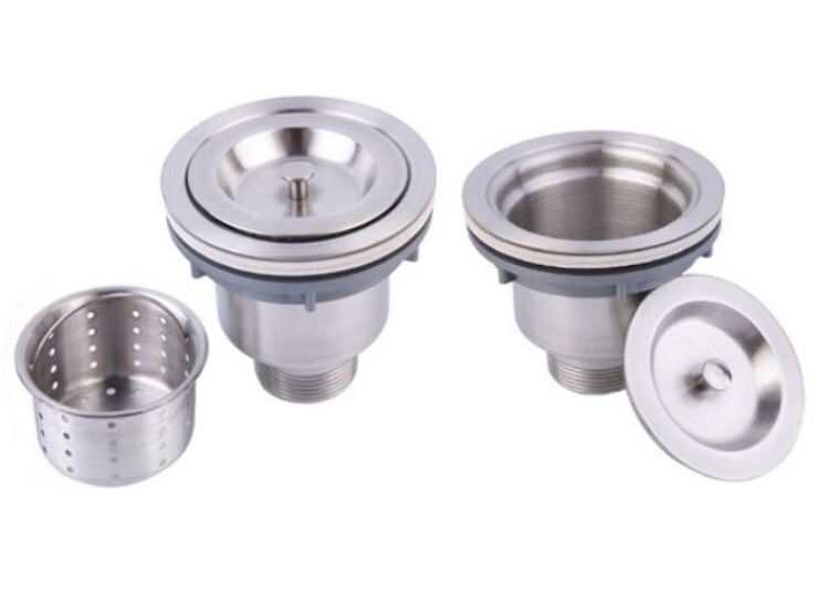 BỘ XẢ ĐÔI CHẬU RỬA CHÉN INOX 304 PHI 110CM