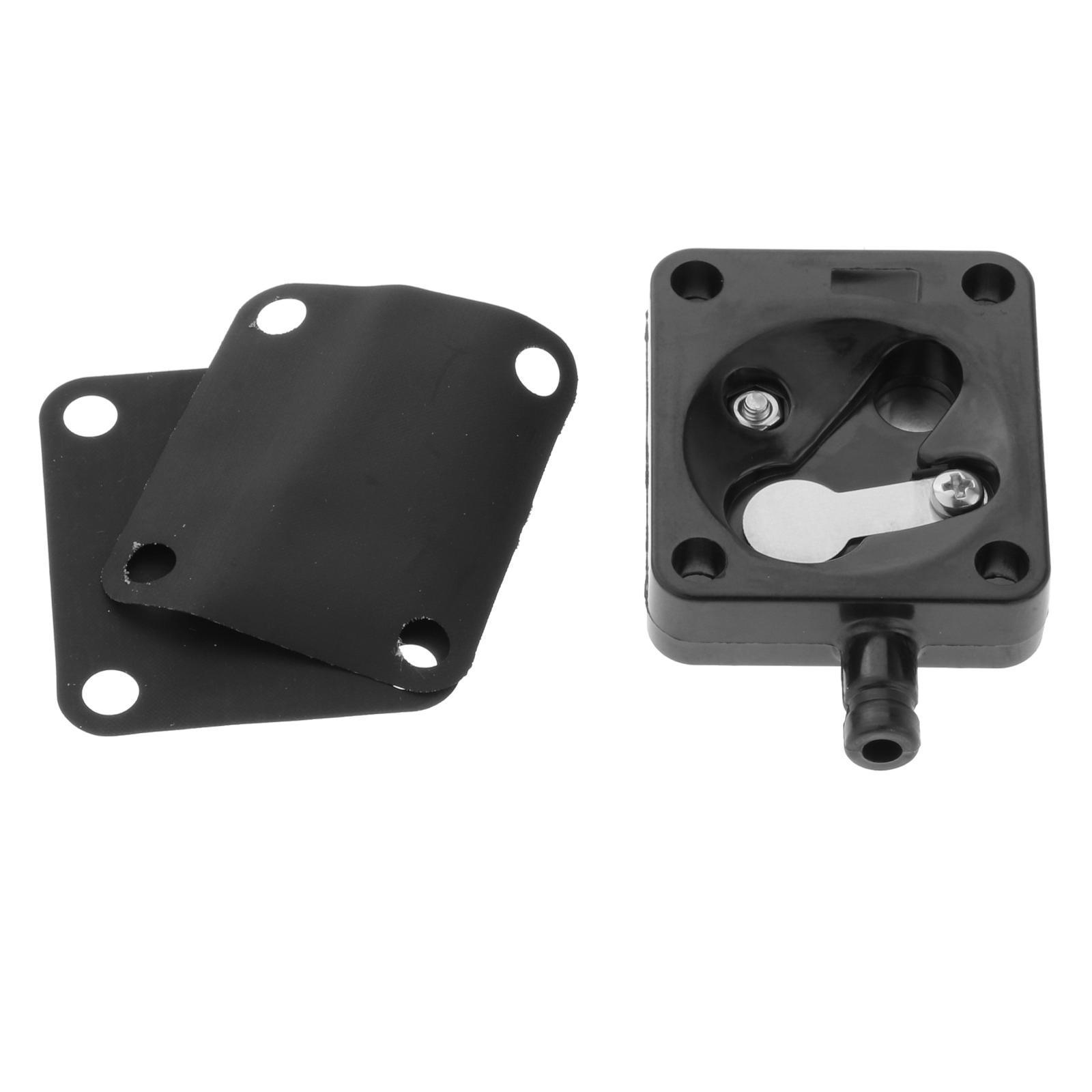 3 Pieces Fuel Pump Repair Kit, 682-24412-01 677-24411-02 6L2-24435-00 for Yamaha Outboard 20HP 25HP 2 Stroke 6L2 6L3 Series, Fuel Pump Diaphragm