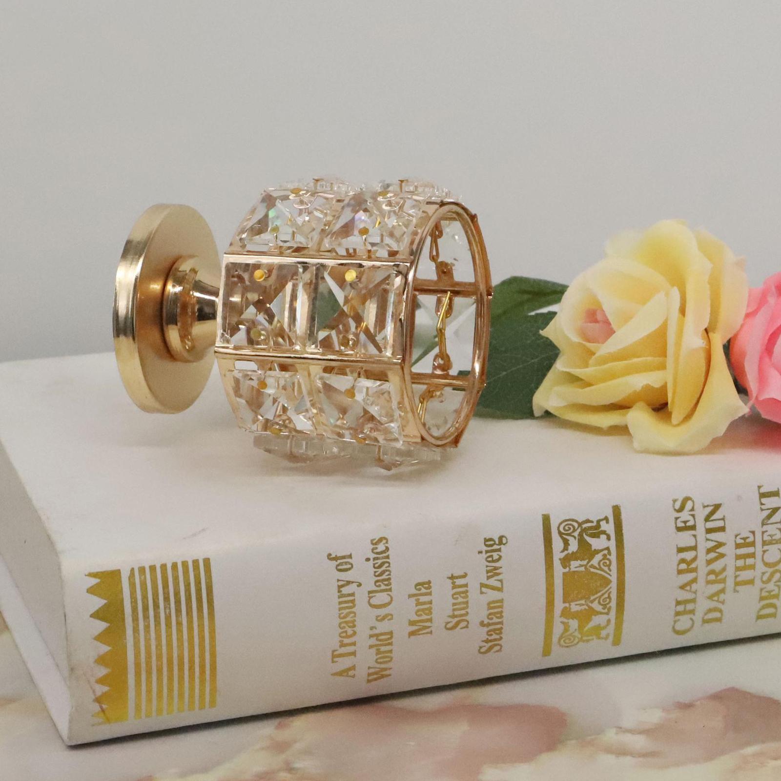 3x Crystal Tealight Candle Holder Wedding Table Centerpiece
