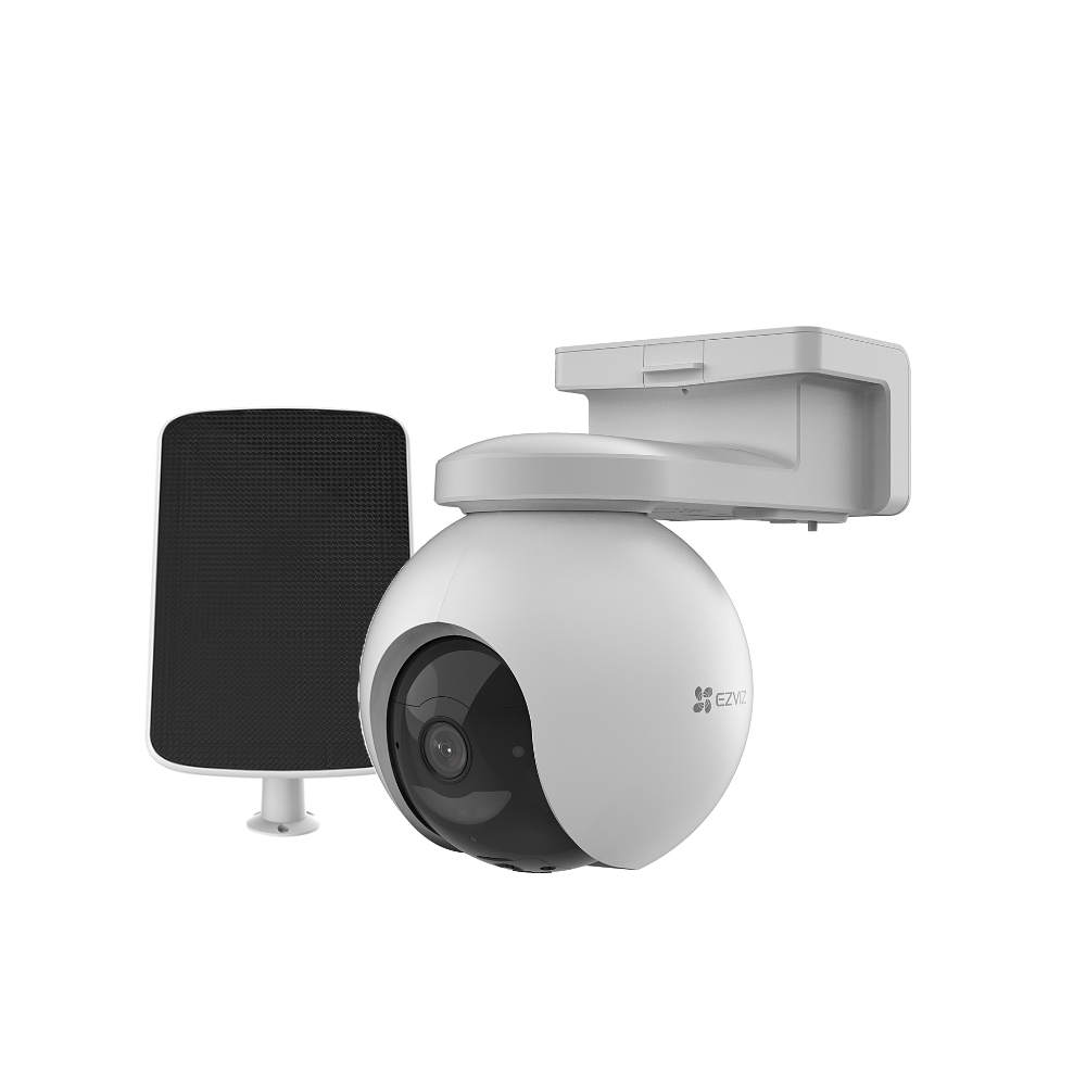 Camera Pin Sạc Ngoài Trời Dùng Sim 4G EB8 EVZIZ 2K Quay 360 độ, Có Màu Ban Đêm, Chống Chịu Thời Tiết, Dung Lượng Pin Lớn - Hàng Chính Hãng