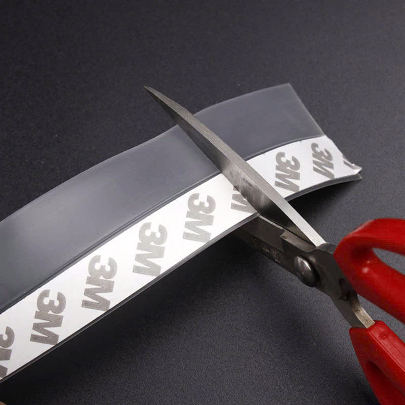Ron Dán Chân Cửa Keo Đỏ Cải Tiến Ngăn Bụi và Côn Trùng 25 35 45 60 110mm