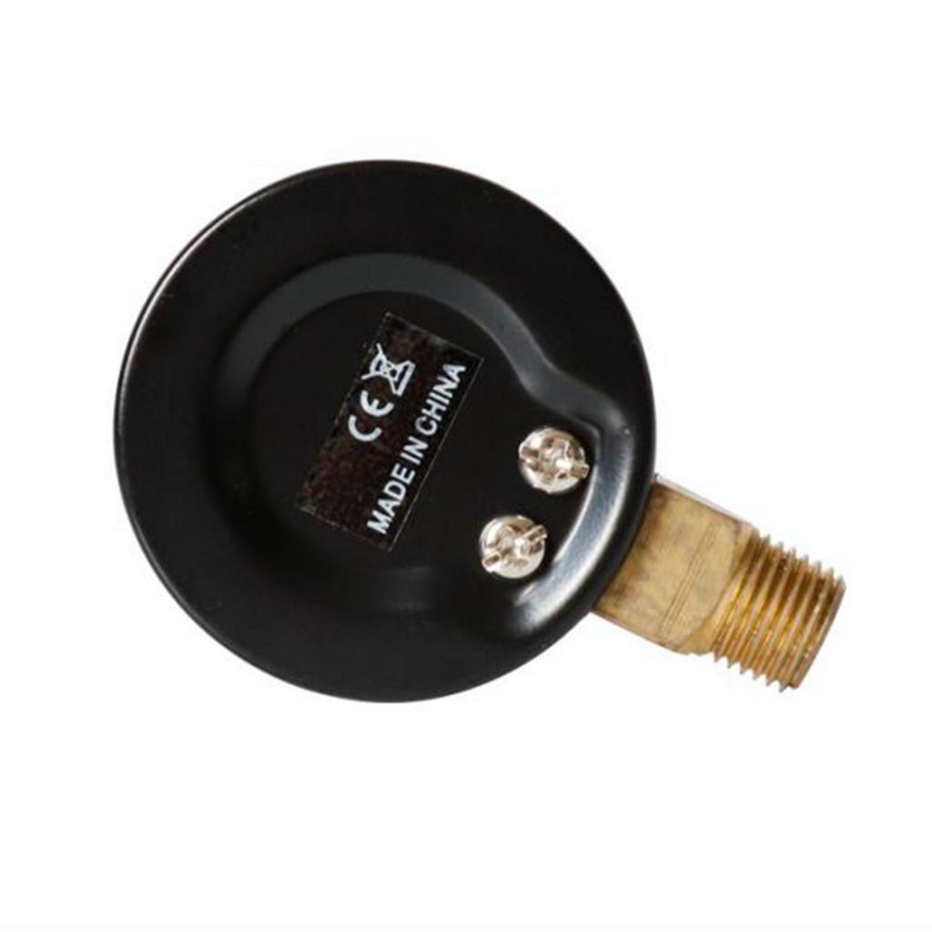 0-15psi Pressure Gauge Mini-Dial Air Compressor Meter Hydraulic Pressure Gauge TS-Y504