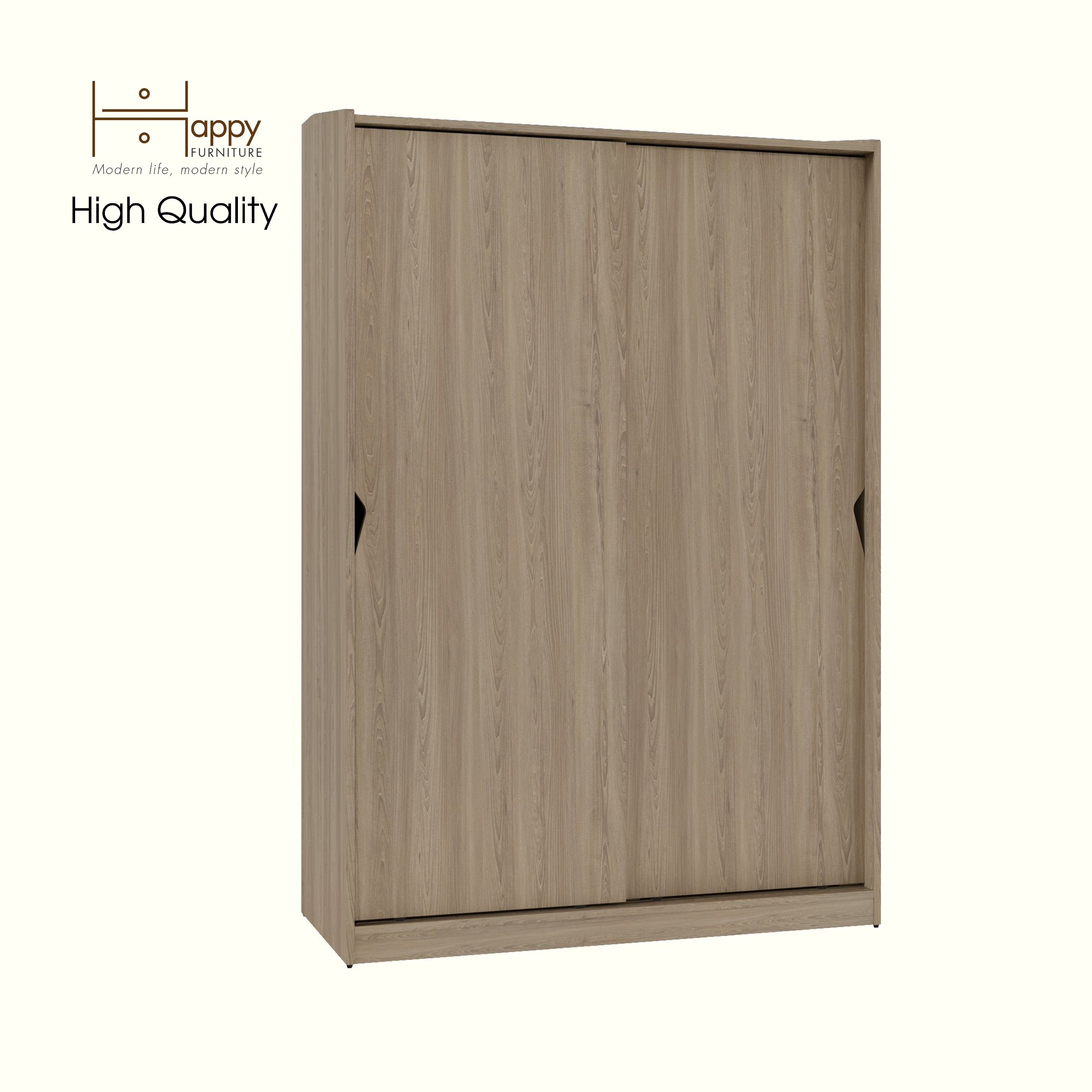 [Happy Home Furniture] WINNI, Tủ quần áo 2 cánh lùa , 120cm x 54cm x 180cm ( DxRxC), TCL_036