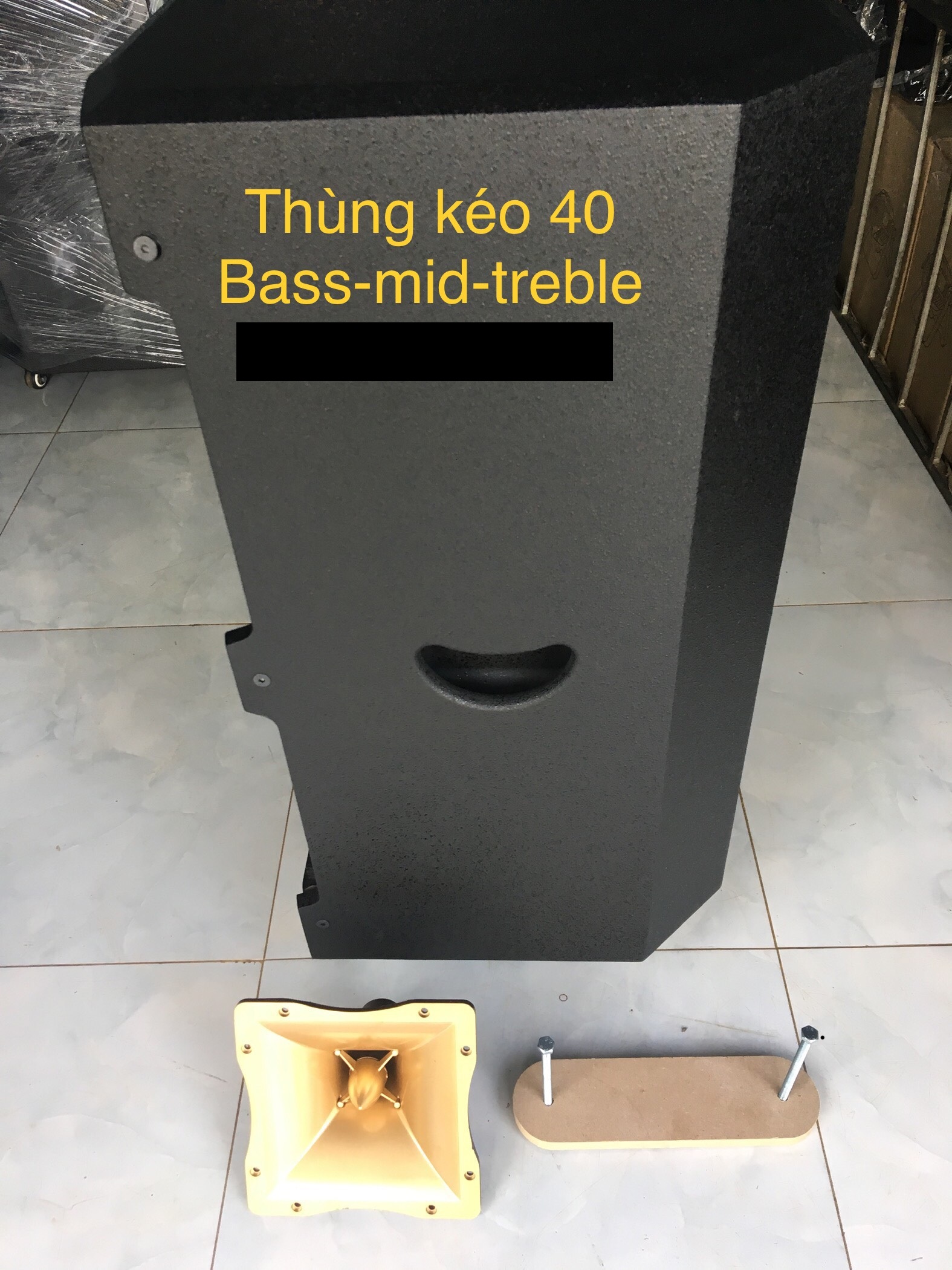 Thùng Loa kéo bass 40