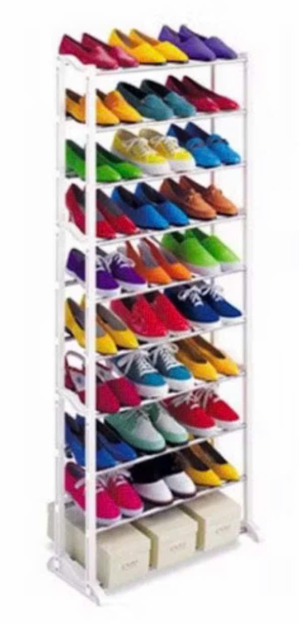 Kệ để giày dép, Giá đựng giày dép thông minh đa năng INOX 7 TẦNG