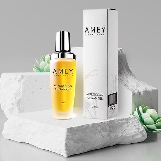 Tinh dầu dưỡng tóc bóng mượt thơm serum dưỡng tóc uốn xoăn nhuộm phục hồi collagen keratin AMEY TD02