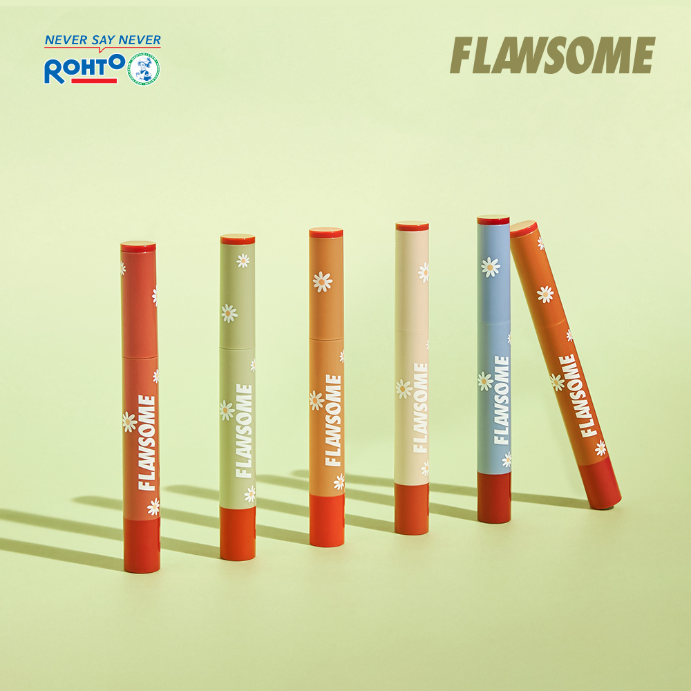 Son lì dạng thỏi Flawsome Creamy Lip Stain (2g) Good Times (Màu Cam Hồng Đất)