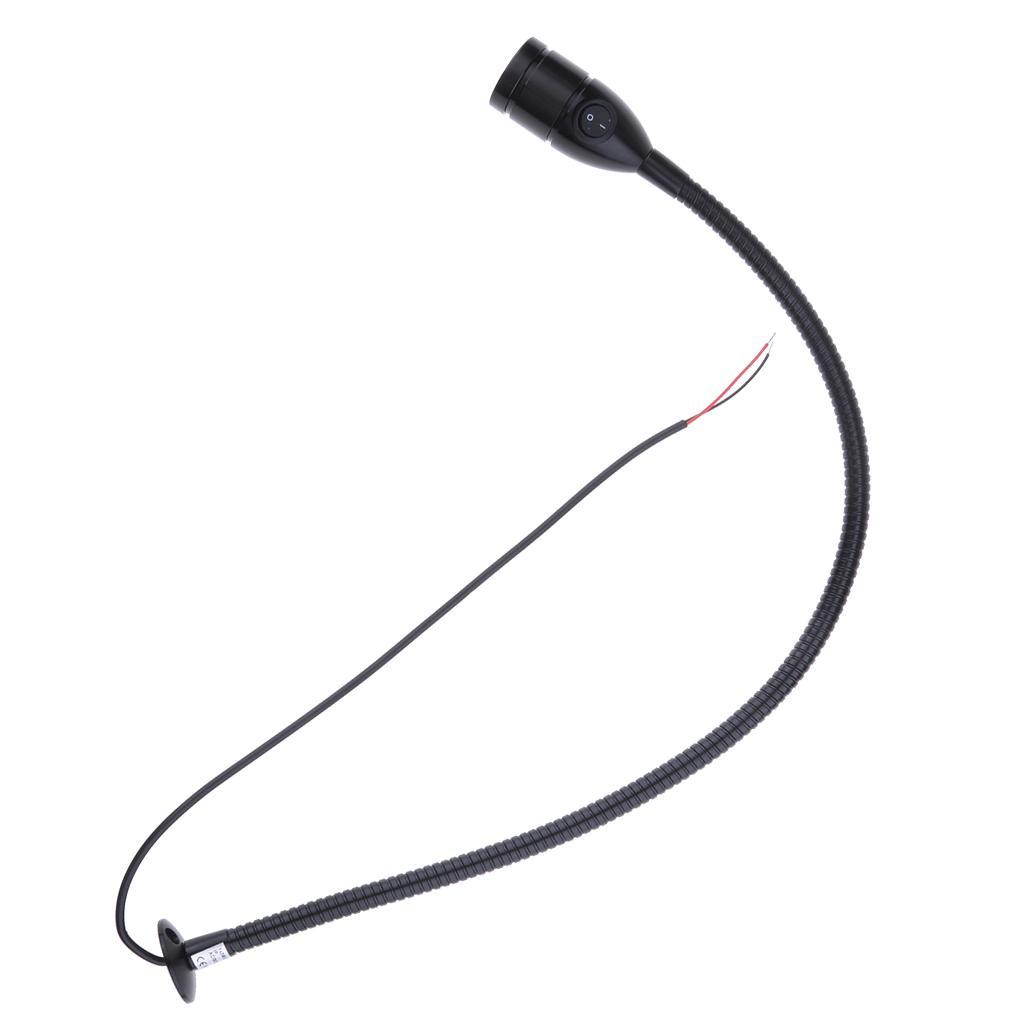 3X Marine Boat Reading Swivel Lights Desk Lamp 12V 3W