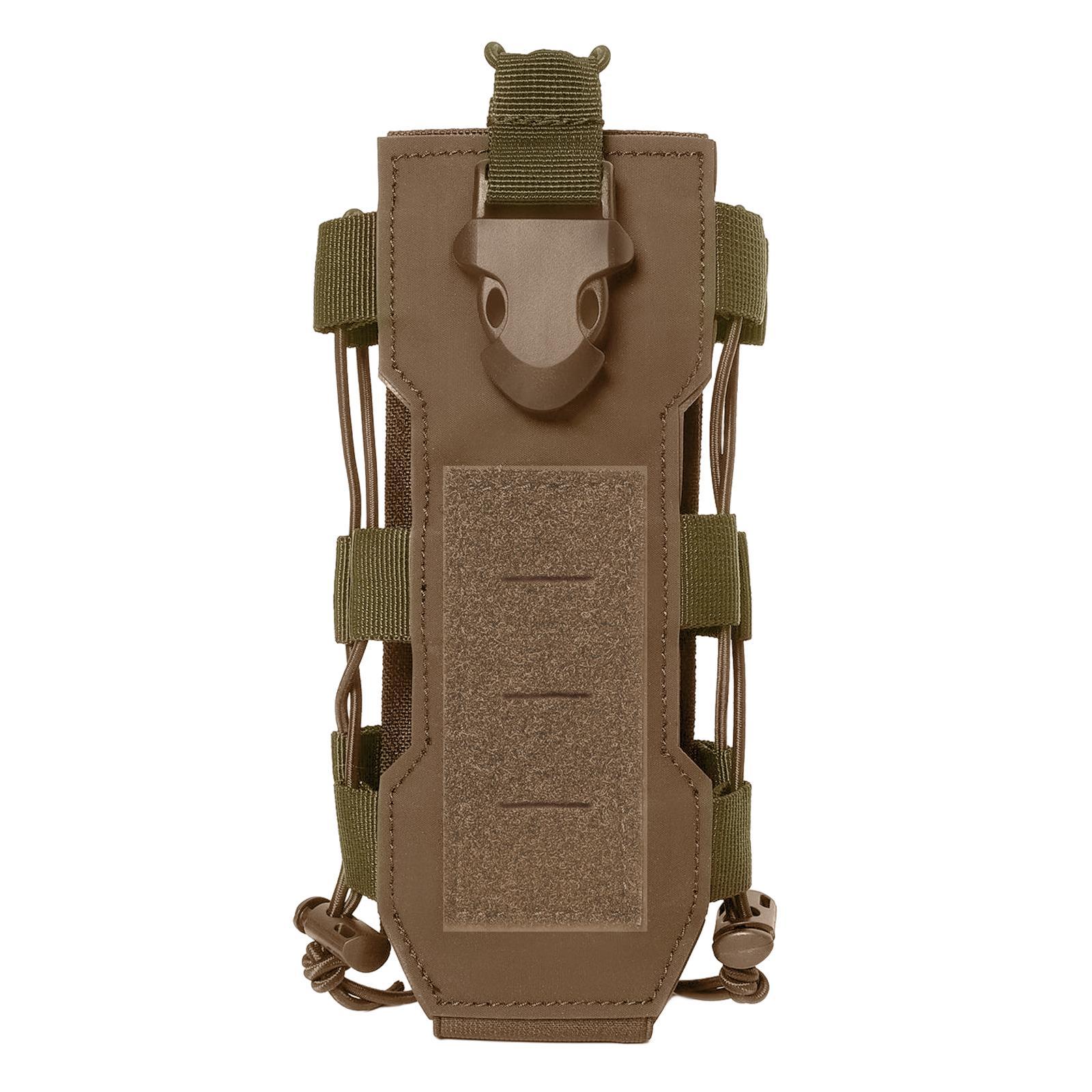 Molle Pouch Hydration Carrier Outdoor Activities Water Bottle Holder