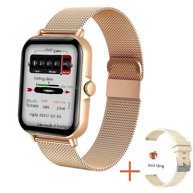 Đồng hồ thông minh cuộc gọi Bluetooth L21 theo phong cách mới nhất, màn hình màu 1.69 trợ lý bằng giọng nói, đồng hồ đo nhịp tim huyết áp