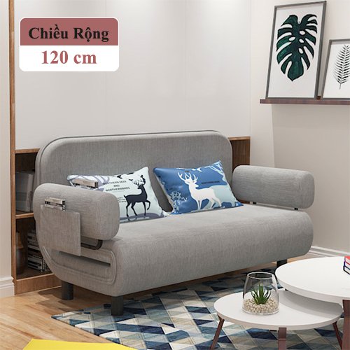 [FREESHIP + TẶNG GỐI] Ghế Sofa Giường Thông Minh Cao Cấp Sang Trọng, Giường Sofa 2 Trong 1 Đa Năng Với 5 Mức Điều Chỉnh Lưng Ghế Có Khóa Kéo Dễ Dàng Tháo Vệ Sinh