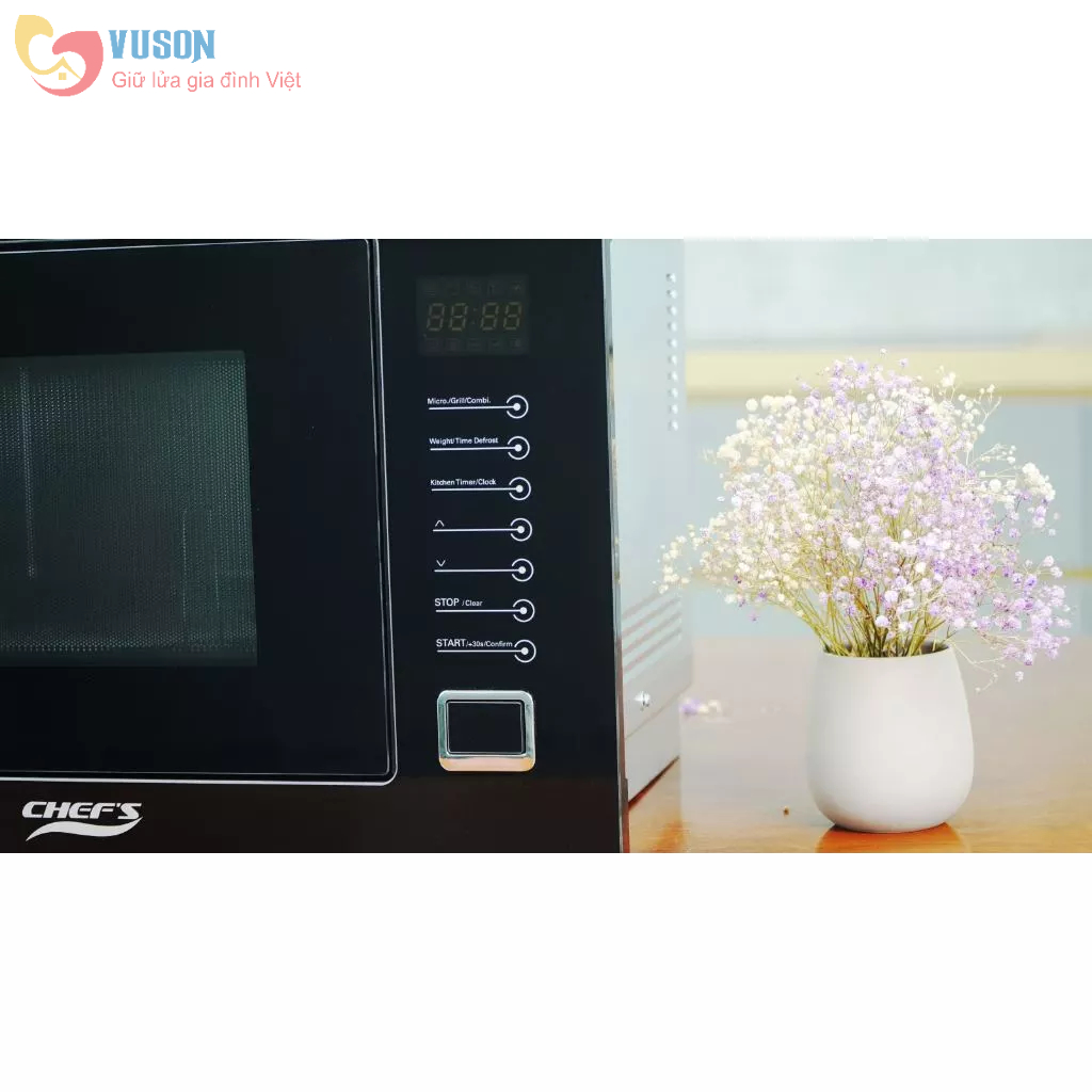 Lò vi sóng âm Chef's EH-MW801B - Hàng chính hãng
