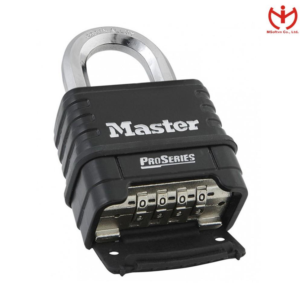 Hình ảnh Khóa số Master Lock 1178 EURD Thân kẽm rộng 57mm Màu đen - Dòng Proseries - MSOFT