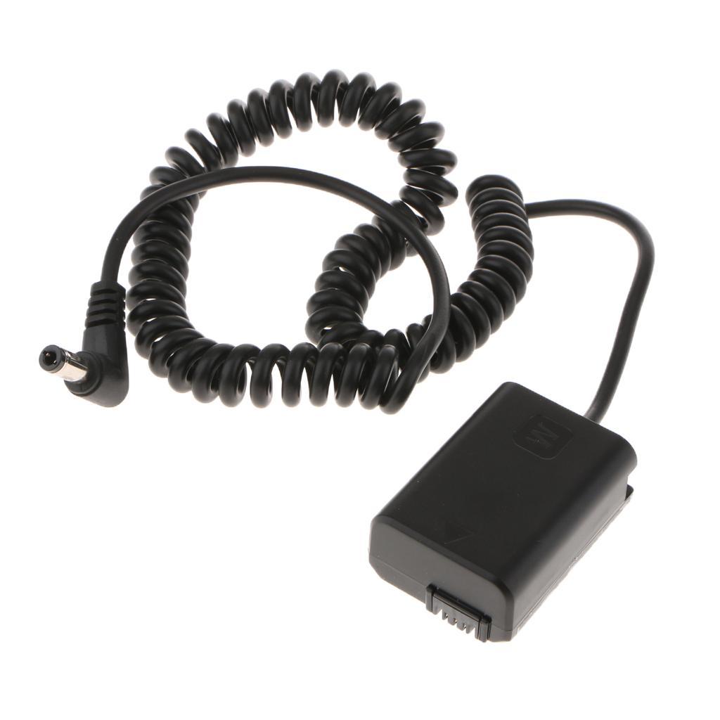 NP-FW50 DC Coupler & Battery Plate Adapter for A7 A7RIII A7SII A7MIII