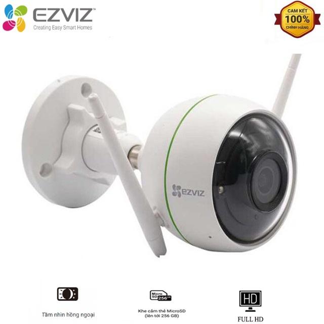 Camera Wifi Ezviz C3WN Có mic-loa, ngoài trời chống nước, hồng ngoại thông minh, hình ảnh rõ nét Full HD-Hàng Chính Hãng