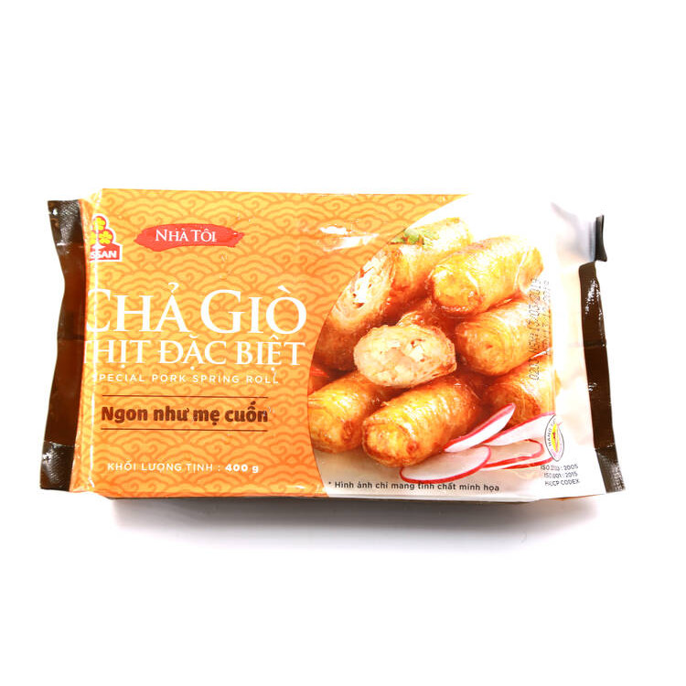 - Chả giò thịt đặc biệt Vissan - Loại 400g