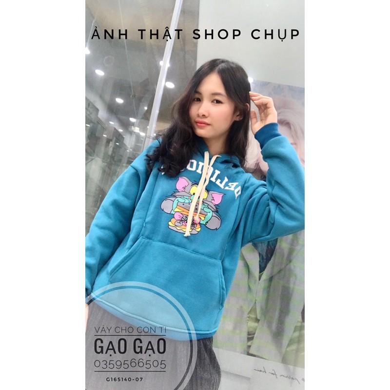 Áo nỉ cho con bú ẢNH THẬT SHOP CHỤP