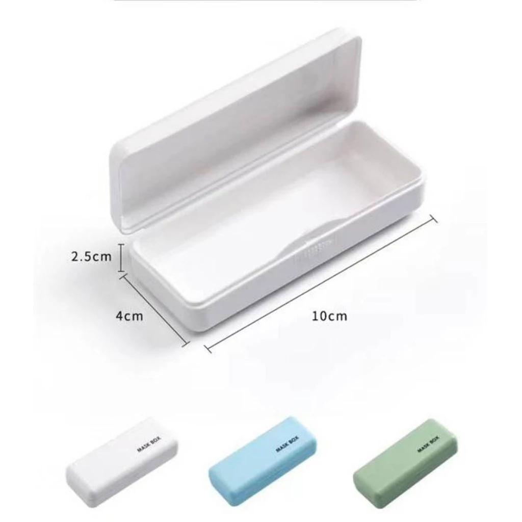 Hộp Đựng Khẩu Trang Mini Chống Ẩm Bằng Nhựa Tiện Dụng