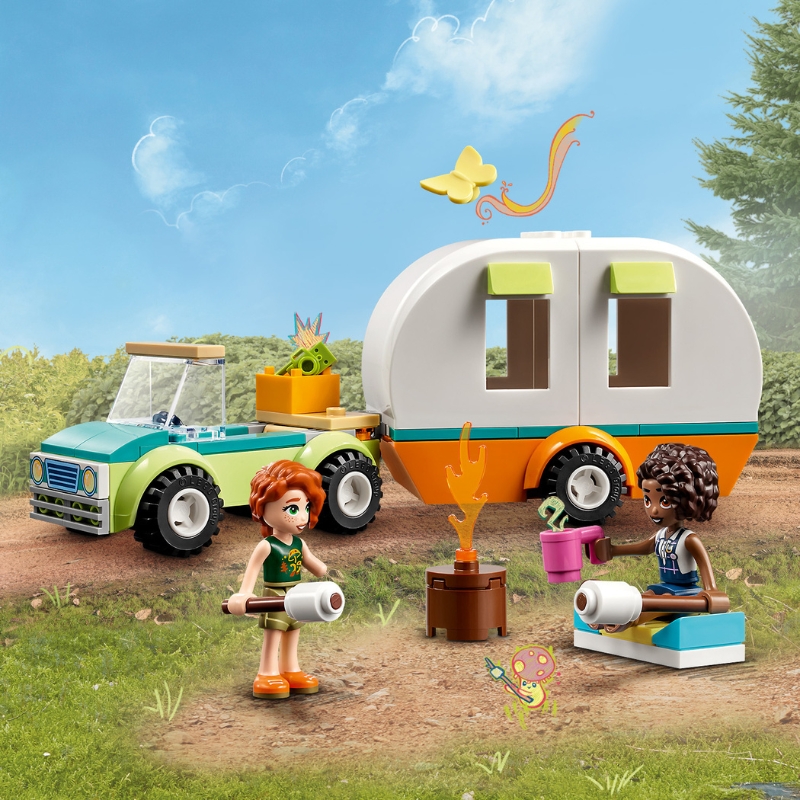 Đồ Chơi LEGO Kì Nghỉ Cắm Trại Cùng Autumn & Aliya 41726