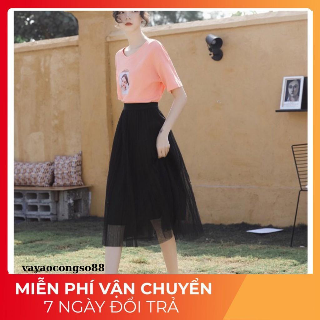 Chân Váy Xòe - Chân Váy Dập Ly Công Chúa Tutu