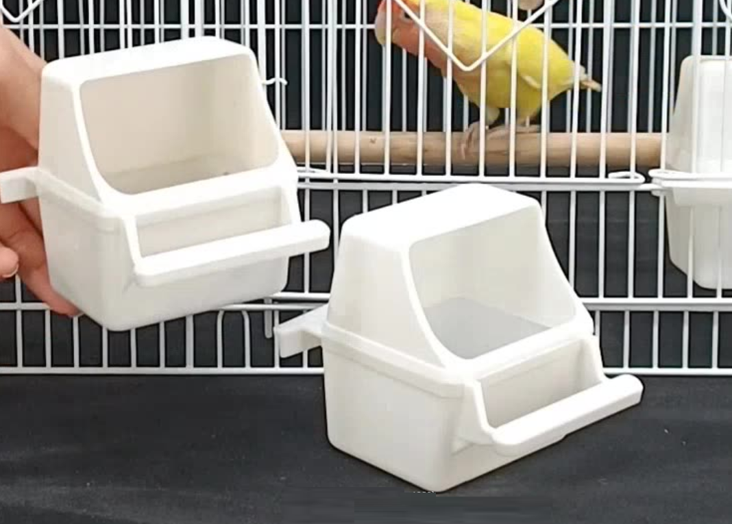 MÁNG ĂN DÀNH CHO YẾN HÓT, FINCH, MANH MANH, YẾN PHỤNG, CÓ CÂY ĐỨNG