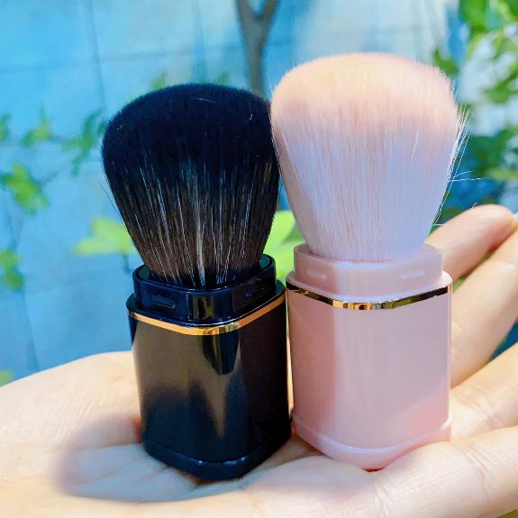 Cọ YASHENA đánh phấn phủ, phấn má hồng có hộp kèm nắp dành cho makeup nhỏ gọn tiện dụng - Hity Beauty