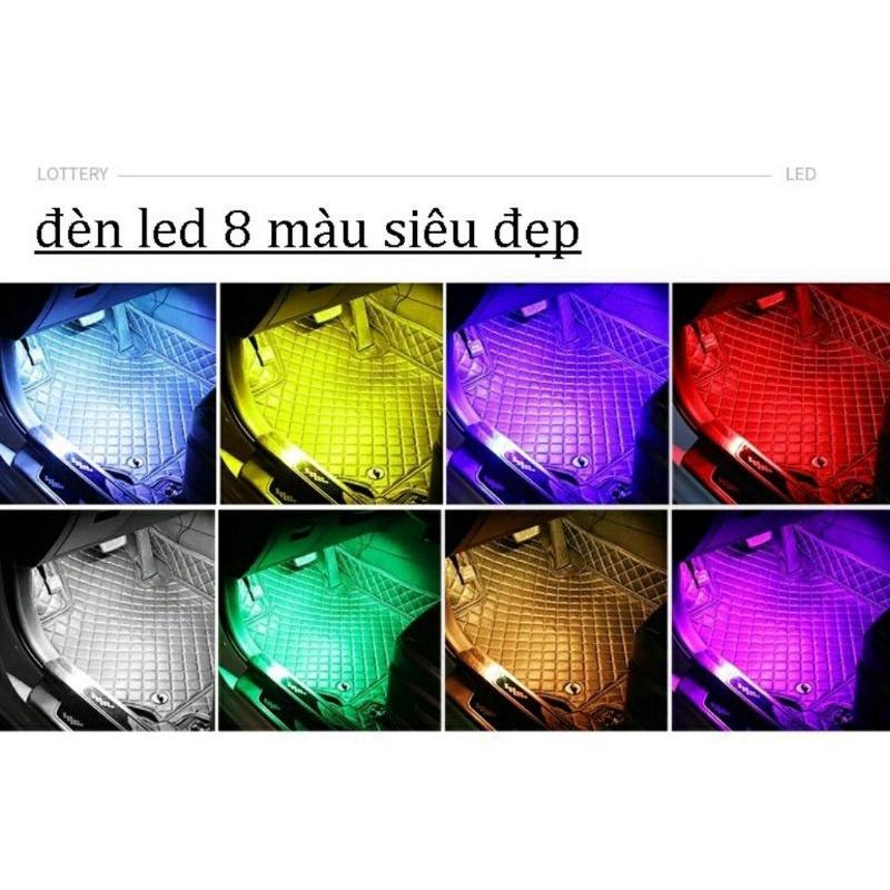 Bộ Đèn Led Gầm Ghế Nháy Theo Nhạc 12 mắt