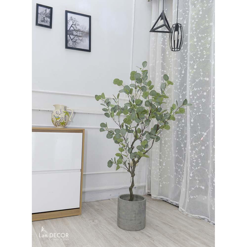 Cây giả - Cây bạch đàn trang trí cao 130cm - LC3050