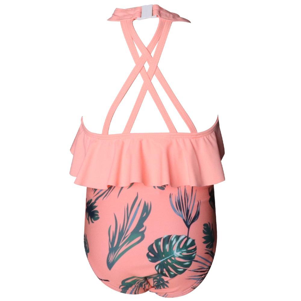 Biquini Infantil Phù Hợp Với Họ Đồ Bơi Trẻ Em Xù Đồ Bơi Trẻ Em Kid Cho Bé Bãi Biển Đồ Bơi Bé Gái Áo Tắm Bikini