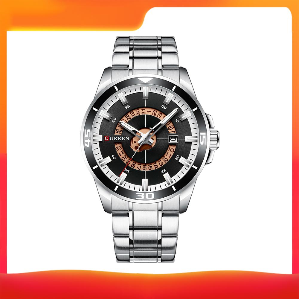 Đồng hồ Curren Men bằng thép không gỉ dành cho doanh nhân,không thấm nước