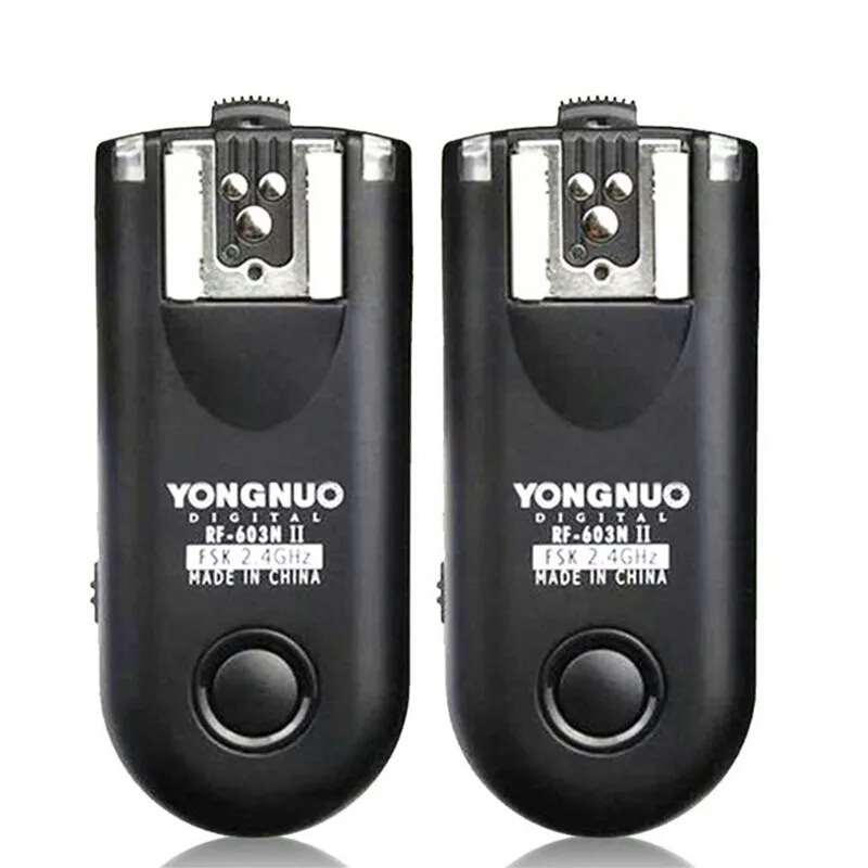 Yongnuo RF-603II- Bộ điều khiển không dây cho đèn flash máy ảnh - Hàng nhập khẩu