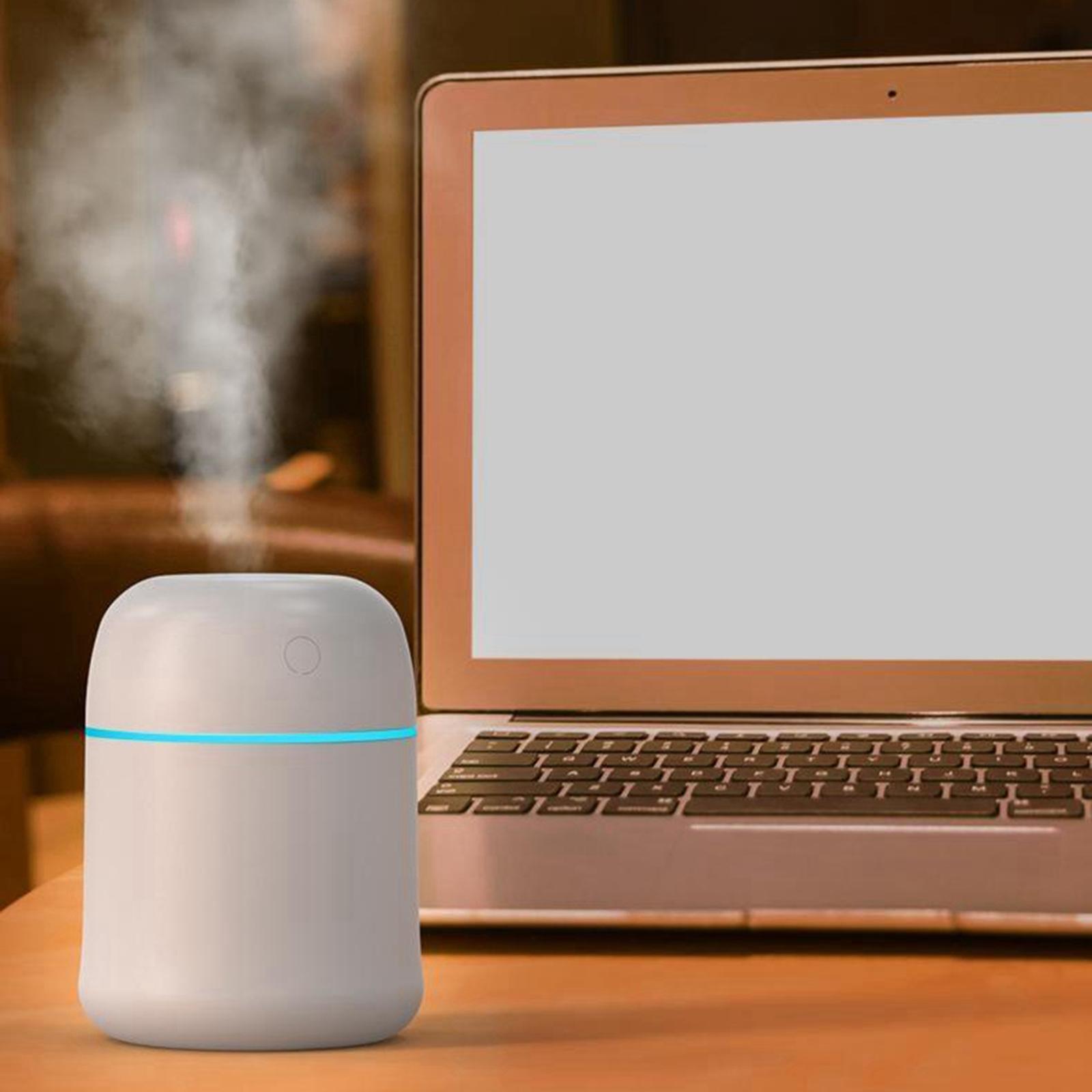 Portable LED USB Mini Car Home Air Humidifier Aroma Oil Diffuser Mist Purifier 220ml