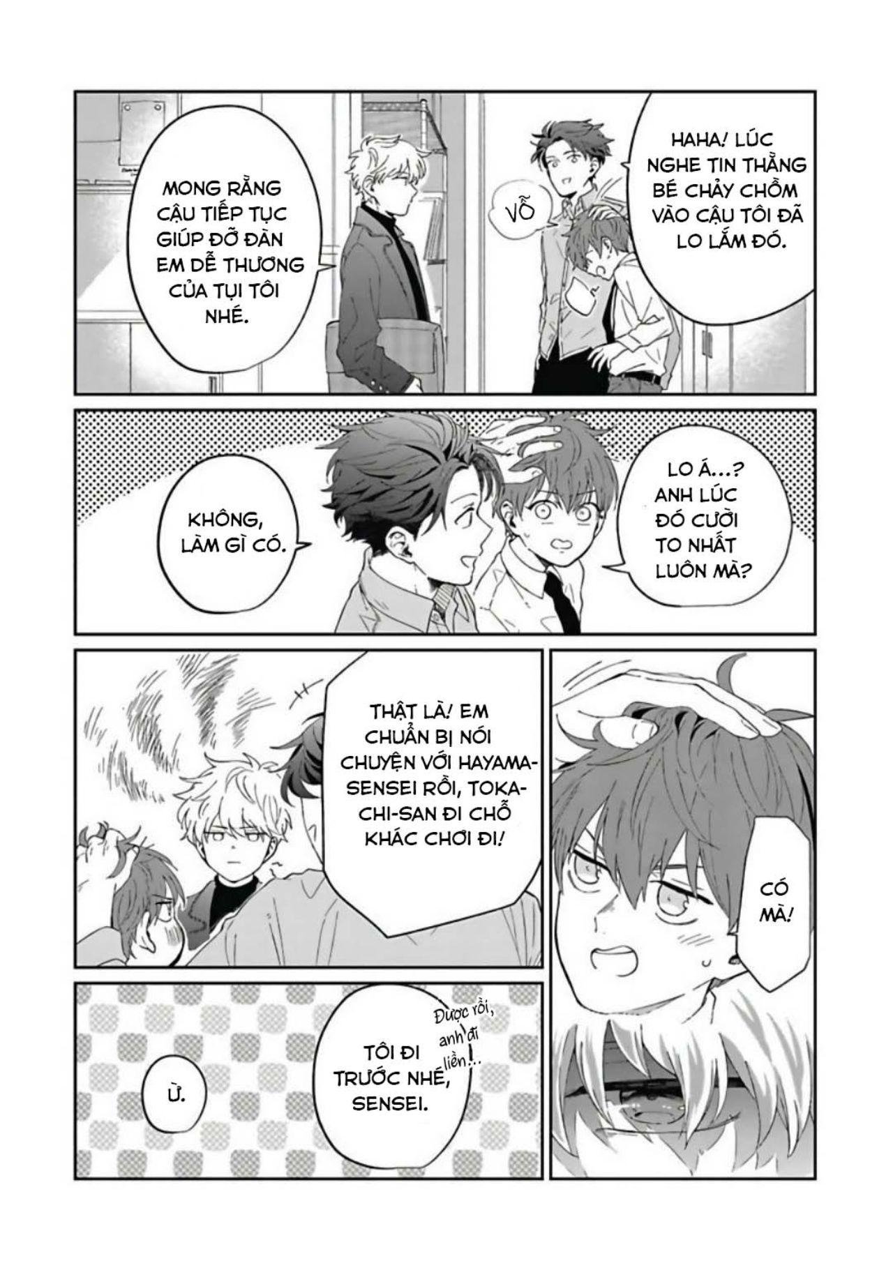 gối ôm duy nhất của hayama-sensei's (end) chapter 3 22