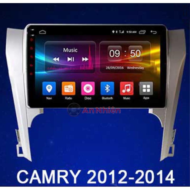 Màn Hình 10 inch Cho Xe TOYOTA CAMRY 2012-2014 Chạy Android Tiếng Việt - Đầu DVD Android Kèm Mặt Dưỡng CAMRY