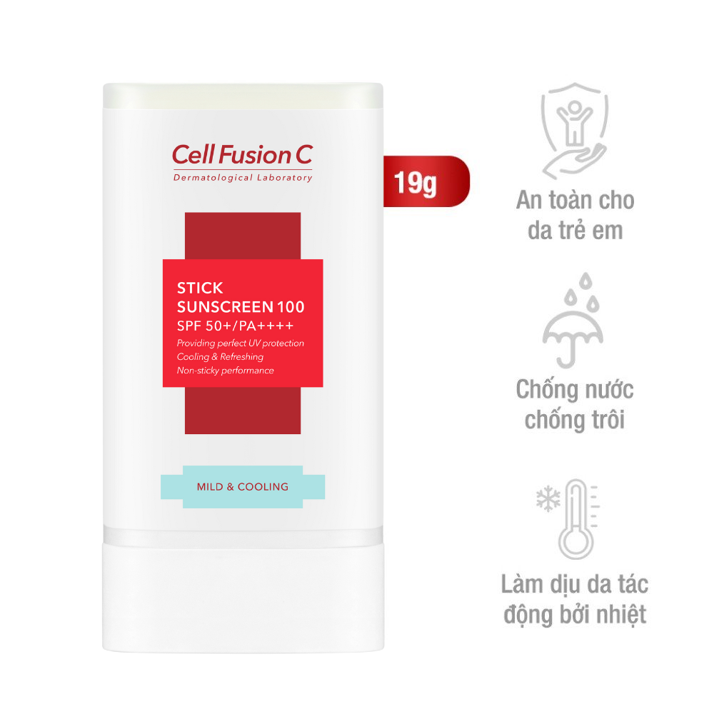 Sáp Chống Nắng Dạng Thỏi Cho Mọi Loại Da Cell Fusion C Stick Sunscreen 100 SPF 50+/PA++++
