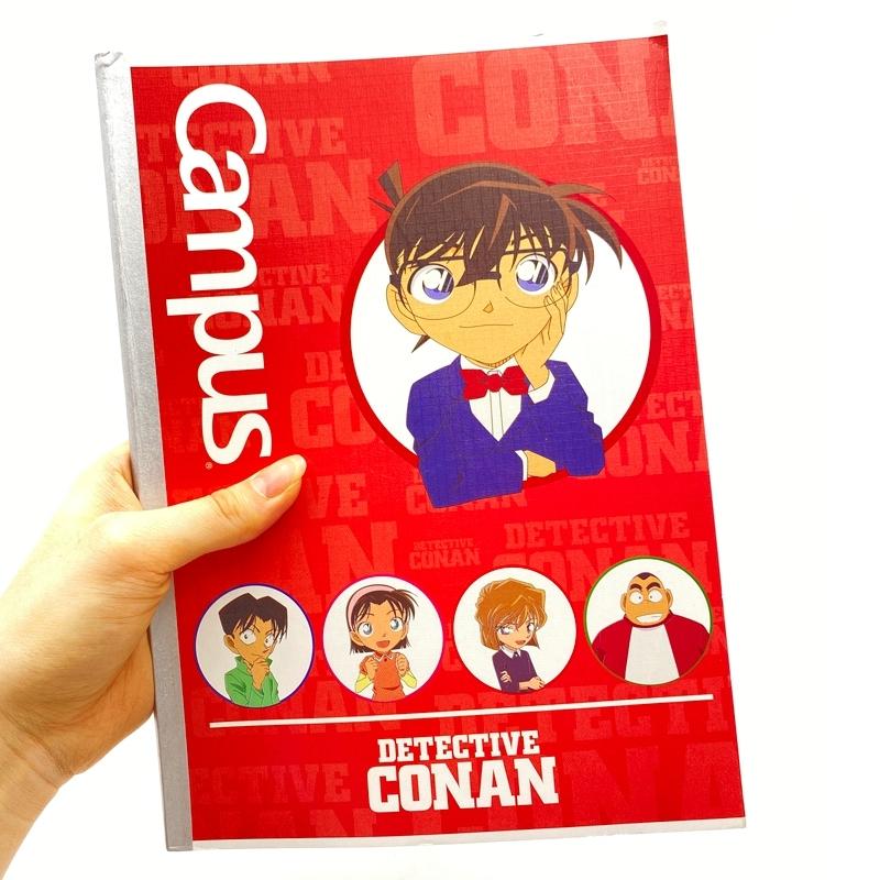 Vở Conan Detective Kids - B5 Kẻ Ngang Có Chấm 80 Trang ĐL 70g/m2 - Campus NB-BCDK80 (Mẫu Màu Giao Ngẫu Nhiên)