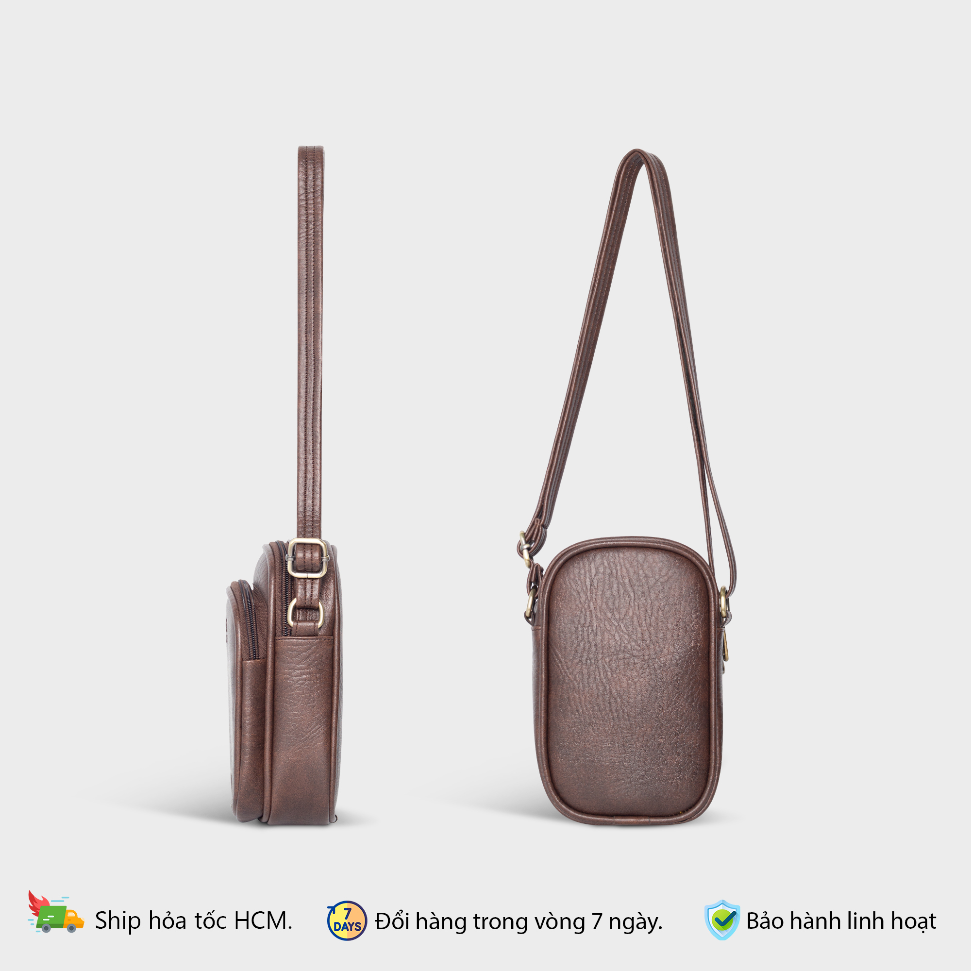 Túi đeo chéo nữ mini đựng điện thoại fadoda FN37