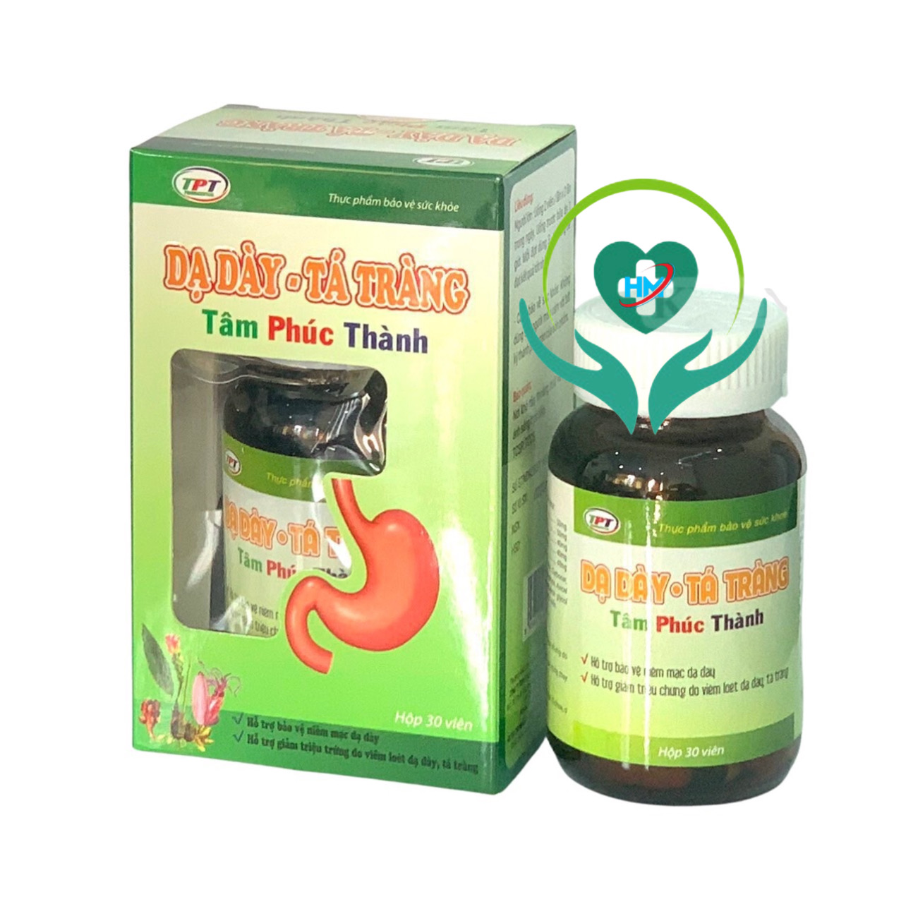 DẠ DÀY - TÁ TRÀNG - Hộp 30 Viên - viêm loét dạ dày, tá tràng, ổn định đường tiêu hóa, Lisse
