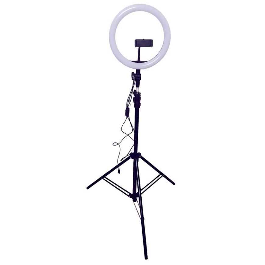 Đèn spa live stream 26cm chân 1,7m hạ được xuống 60cm,livestream makeup