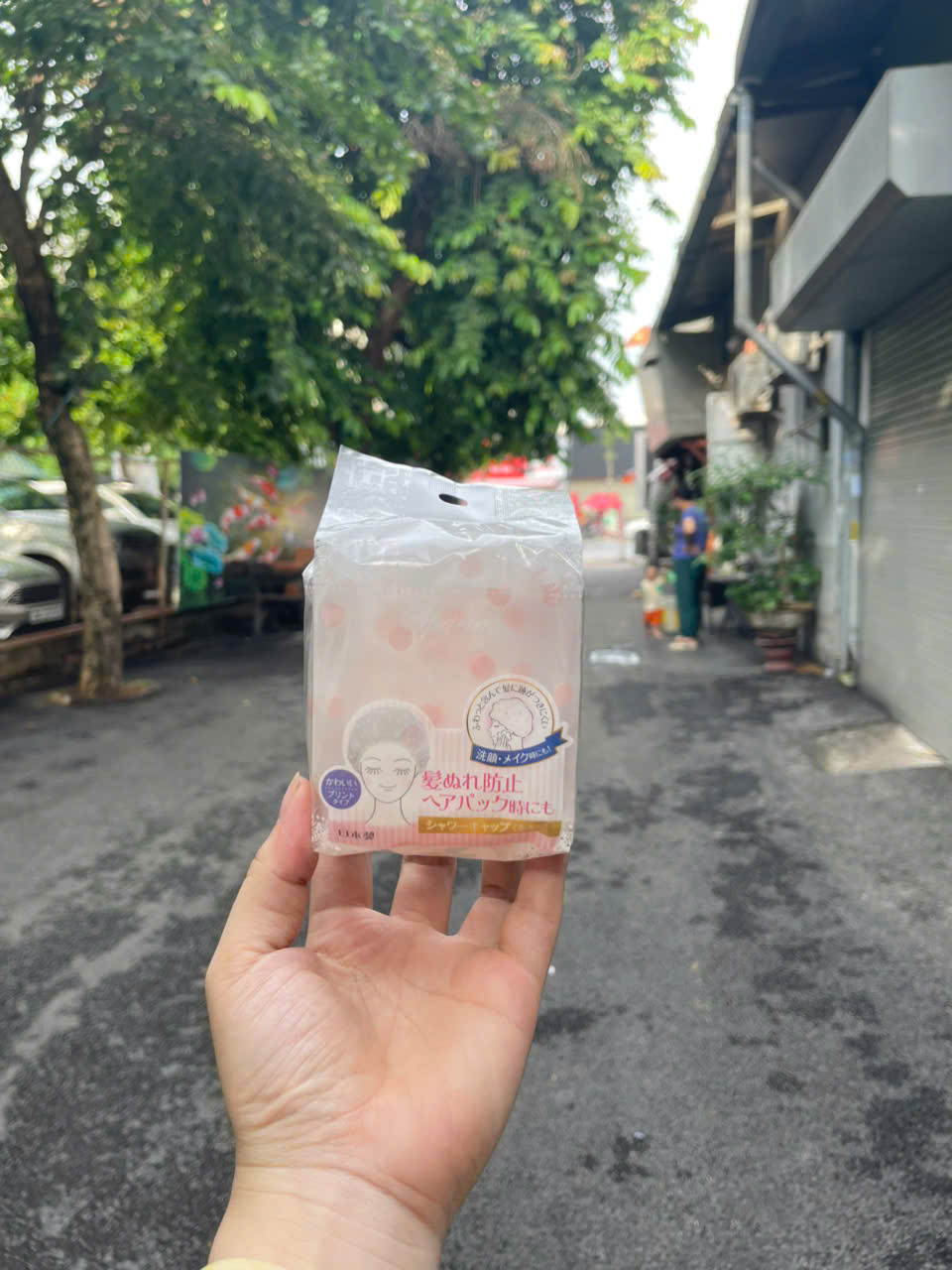 Mũ tắm trùm đầu cao cấp Towa Sangyo - Hàng nội địa Nhật Bản nhập khẩu chính hãng