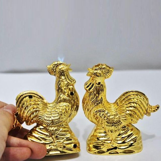 Hột Quẹt Bật Lửa Khò Con Gà 1 Tia Thiết Kế Nhỏ Gọn Độc Lạ Lửa Khò Mạnh Mẽ - Dùng Gas Cao Cấp