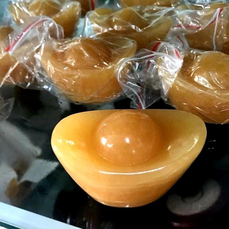 Thỏi Vàng thờ Thần Tài 10cm Đá Ngọc Hoàng Long